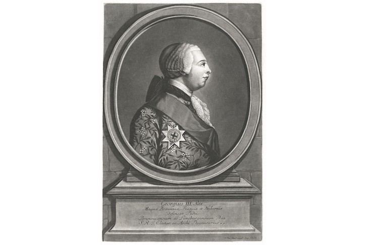 Jiří III., Haid, mezzotinta, 1760