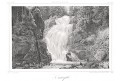 Wodospad Kamieńczyka , litografie, 1862