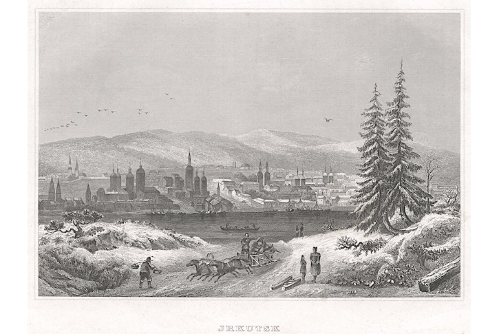 Irkutsk, Meyer, oceloryt, (1850)