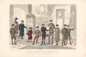 Moda děti, kolorovaná litografie, 1884