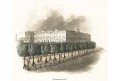 Petrohra Ermitáž, Stockdale, akvatinta, 1815