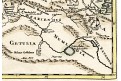 Cluver Ph. : Afrika severní , mědiryt, 1711