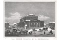 Petrohrad divadlo, litografie , 1852