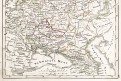 Rusko evropské, Stieler,  oceloryt, 1845