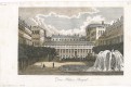 Paris Palais Royal, Strahlheim, oceloryt, (1840)