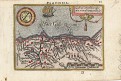 Galiae Narbonen, Ortelius miniatur, mědiryt, 1602