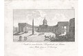 Petrohrad Kazan, mědiryt, (1820)