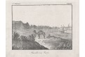 Kahira - Kairo, litografie, (1860)