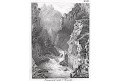 Tessin, litografie, (1860)