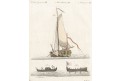 Lodě,  Bertuch, kolor.mědiryt , (1800)