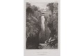 Pont y Monach, Cardigansire, Meyer, oceloryt, 1850