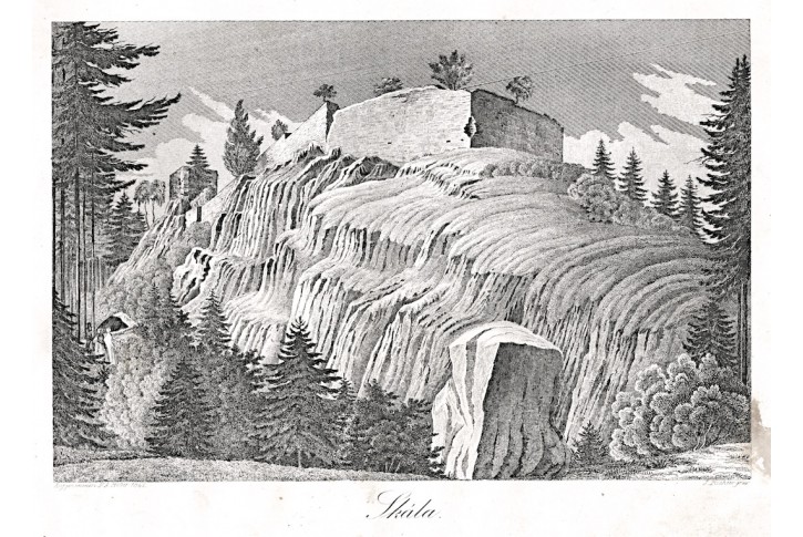 Skála, Heber , litografie, 1846