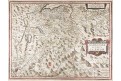 Mercator - Hondius, Savojsko, mědiryt, (1640)