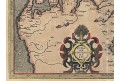 Mercator , Jutiae - Dánsko, mědiryt, (1600)