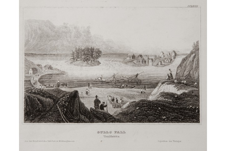 Gullo Fall, Meyer, oceloryt, 1850