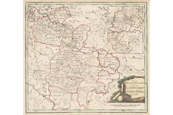 Reilly .: Hessen Kassel, mědiryt 1791