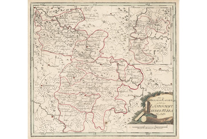 Reilly .: Hessen Kassel, mědiryt 1791