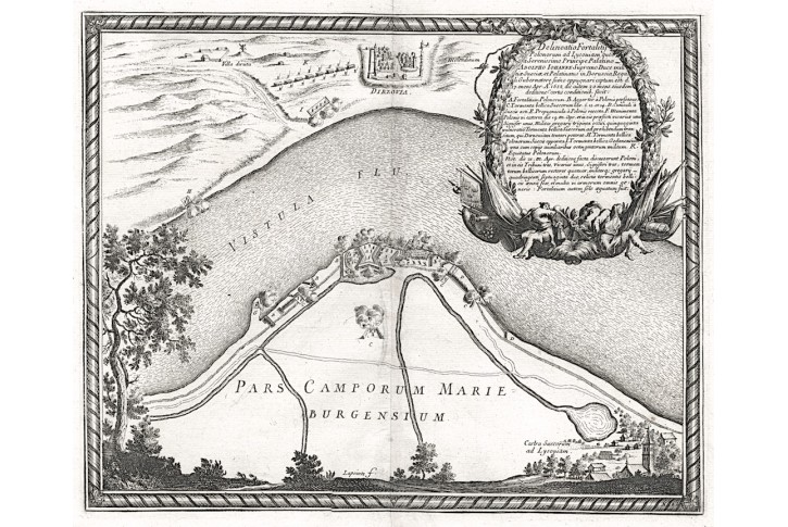Drziv, Puffendorf, mědiryt, 1697