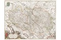 Burgundiae, Witt de Fr., kolor. mědiryt 1690