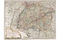 Germany, kolor. mědiryt, 1736