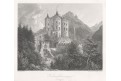 Hohenschwangau, Poppel, oceloryt, (1840)