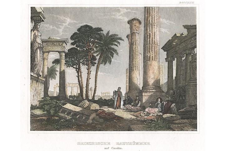 Kréta, Meyer, oceloryt, 1850