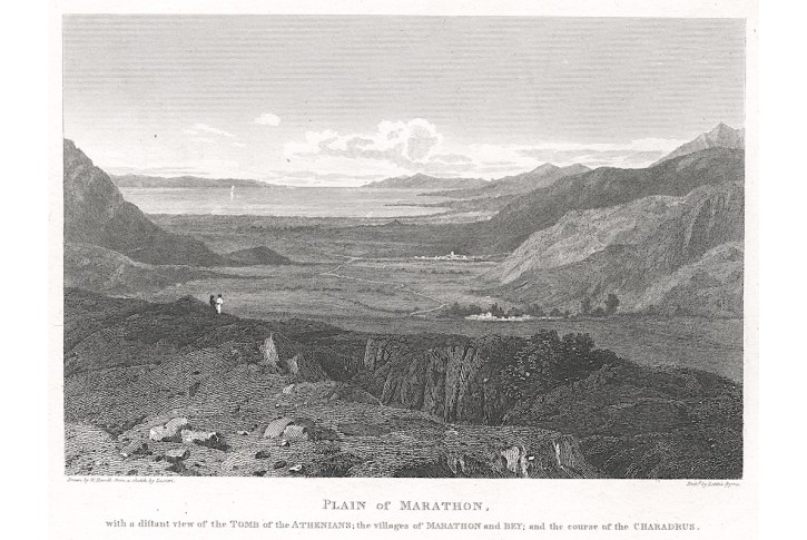 Marathon, L. Byrne, mědiryt, 1815