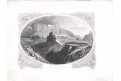 Gwalior Indie, oceloryt , (1840)