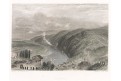 Caudebec-en-Caux, kolor. oceloryt, 1850