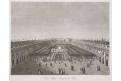 Paříž Královký palác II., mědiryt , 1820