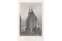 Brno kostel sv. Jakuba, Lange, oceloryt, 1842