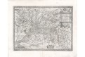 Ortelius A. : Andegavensium, mědiryt, 1595