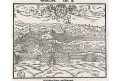 Lyon, S. Münster, dřevořez, (1570)