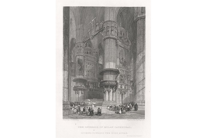 Napoli, Jennings, oceloryt, 1831