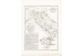 Italie, Loewenberg, litografie, 1839