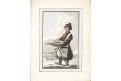 Prtodavač piroh Rusko, kolor. litografie, (1850)