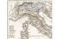 Italien, Stieler,  oceloryt, 1845