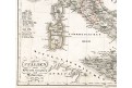 Italien, Stieler,  oceloryt, 1845