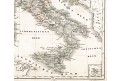 Italien, Stieler,  oceloryt, 1845