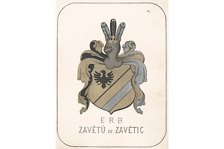 Závětové ze Závětic, chromolitografie, 1880