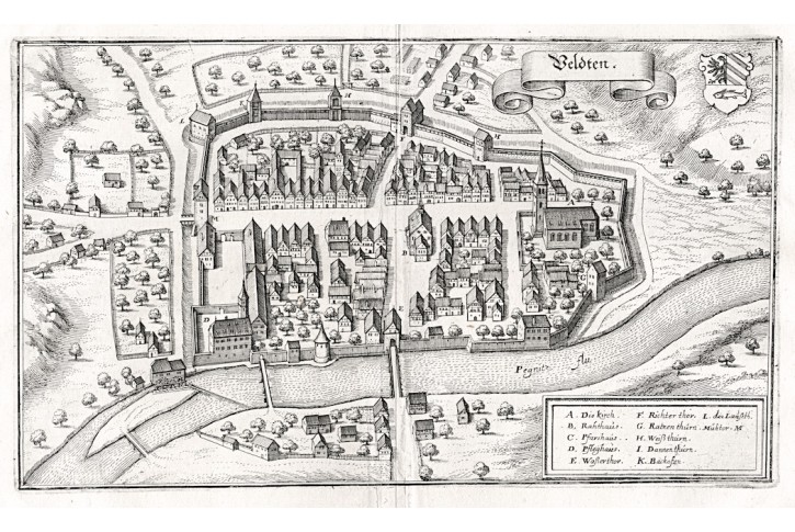 Veldten, Merian,  mědiryt,  1648