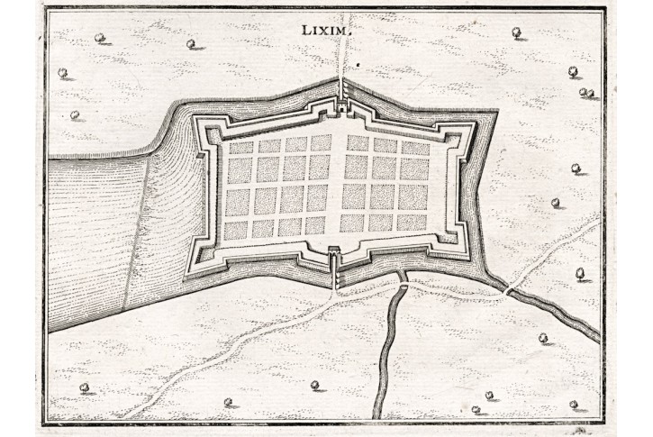 Lixim, Merian,  mědiryt,  1643