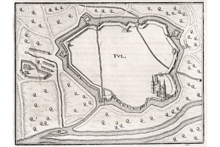 Tvl, Merian,  mědiryt,  1643