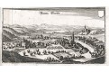 Blindenmarkt bei Ybbs , Merian,  mědiryt,  1649