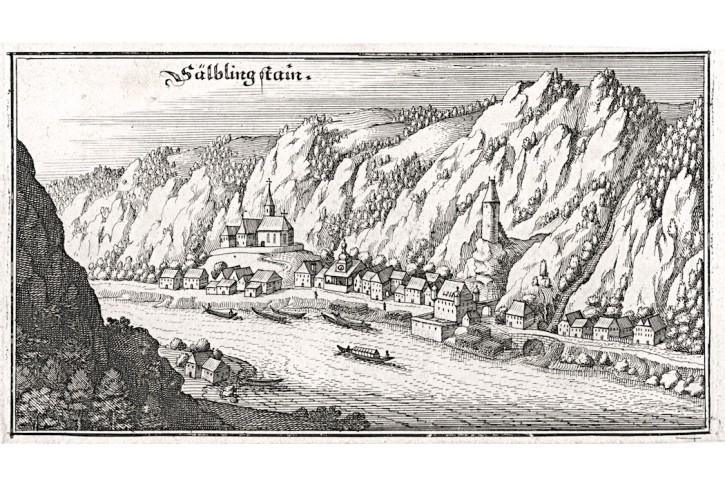 Sälbling stain, Merian,  mědiryt,  1649