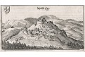 Wolfsegg am Hausruck,Merian,  mědiryt,  1649