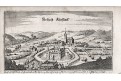 Aistersheim bei Grieskirchen,Merian, mědiryt, 1649