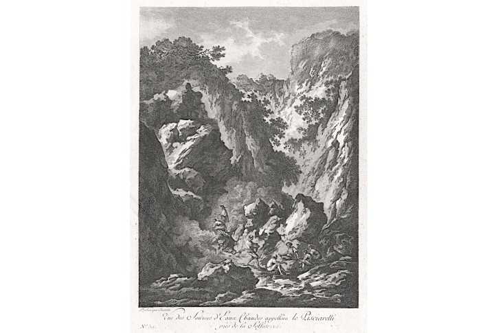 Pisciarelli , Racine mědiryt, (1800)