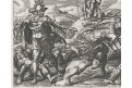 Snellinck I. Jan : Josue a poažení, mědiryt, 1585