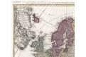 Homann Erben : Europa, mědiryt, (1740)